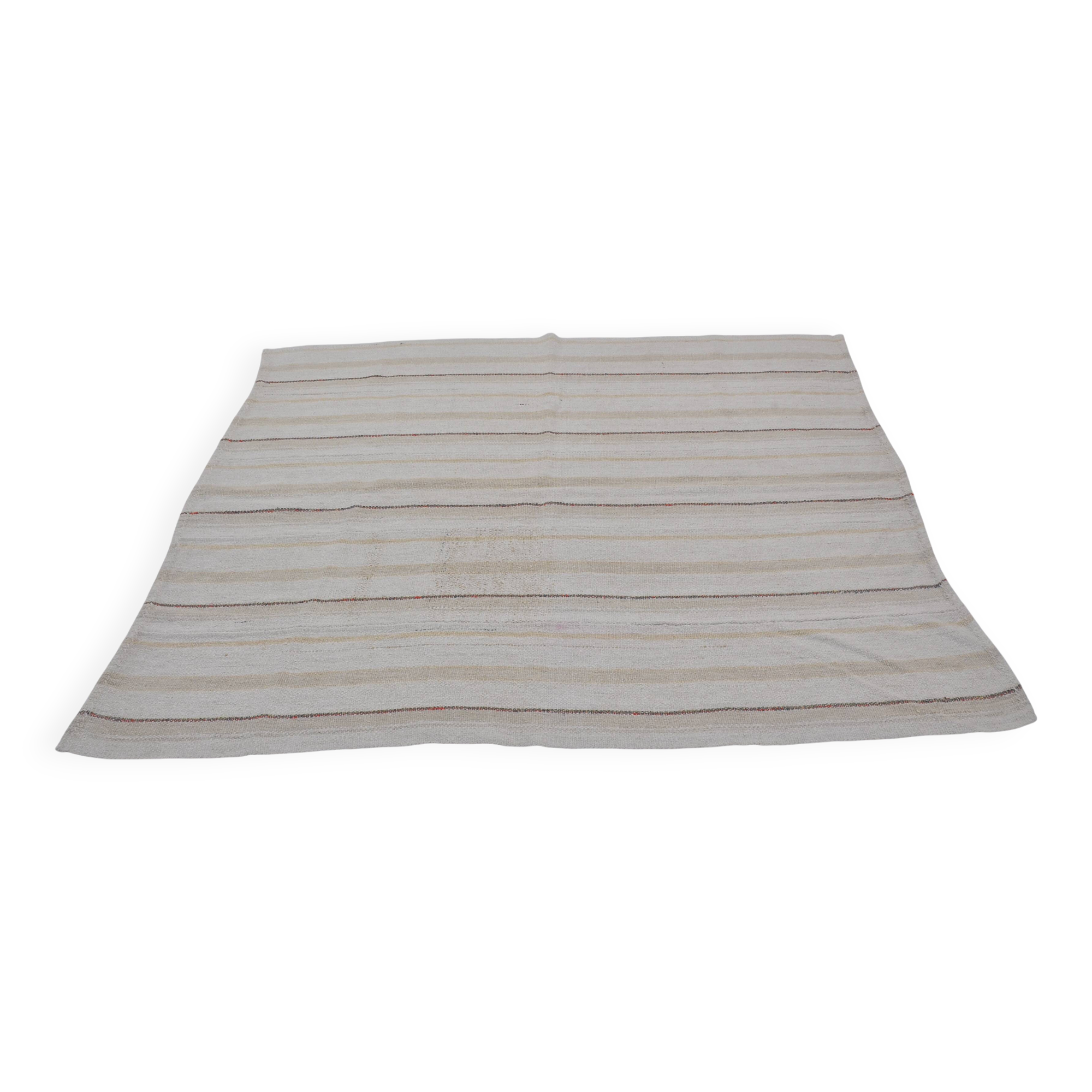 Oushak Stripe Hmep Kilim Rug sku 3661