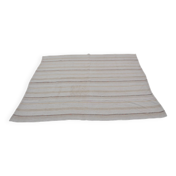 Oushak Stripe Hmep Kilim Rug sku 3661