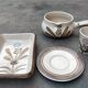 Lonchamp set in stoneware
