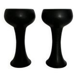 Pair of Scandinavian candlesticks