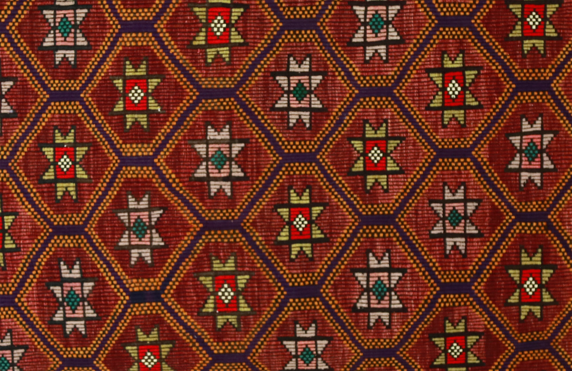 Anatolian handmade kilim rug 307 cm x 177 cm