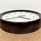 Industrial bakelite factory wall clock from Pragotron, 1960s