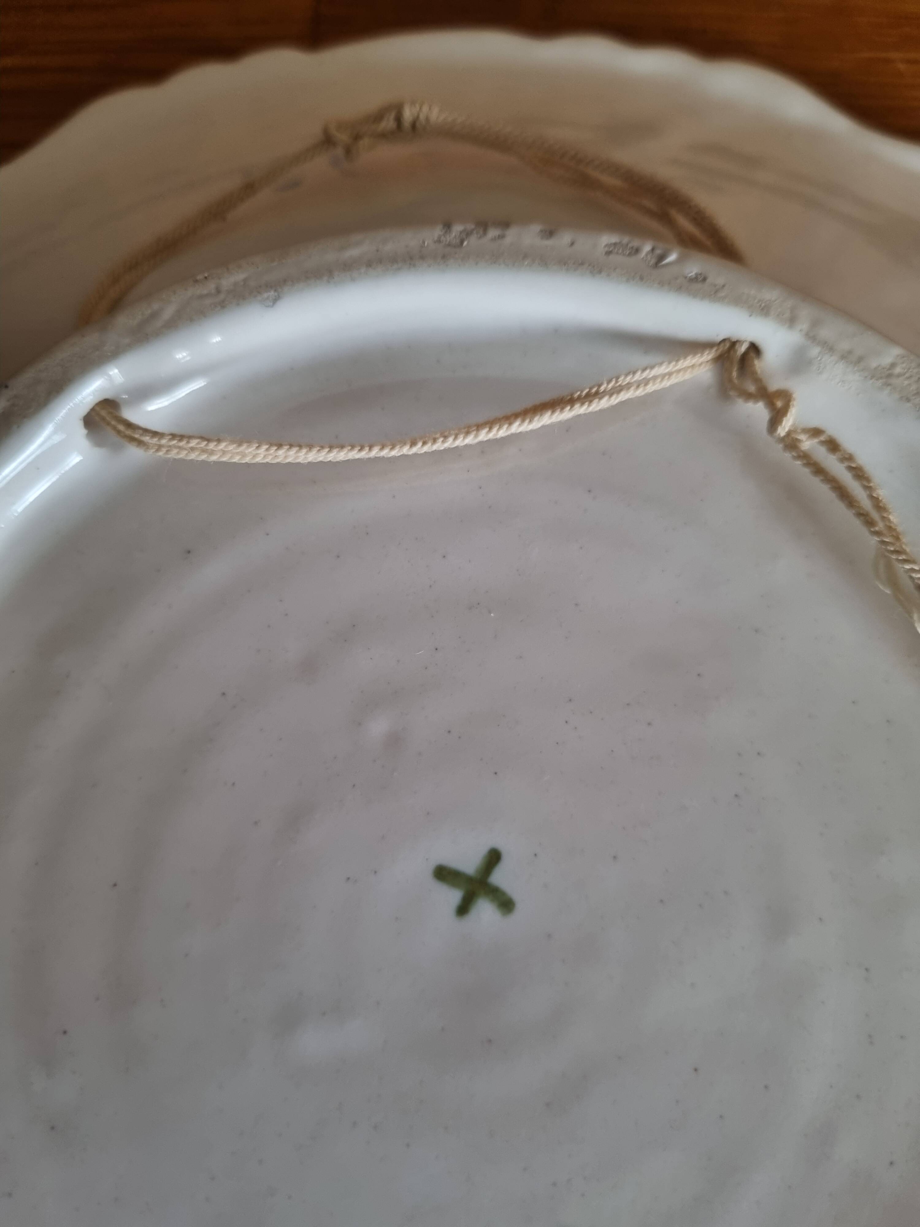 Moustiers earthenware plate