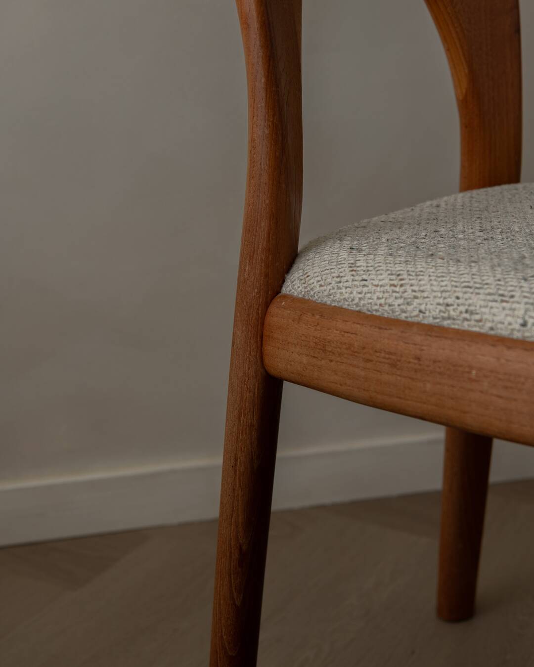 Vintage Danish Teak Dining Chairs by Niels Koefoed for Koefoed’s Hornslet