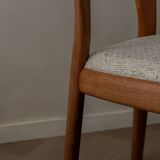 Vintage Danish Teak Dining Chairs by Niels Koefoed for Koefoed’s Hornslet