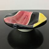 Empty cut ceramic pocket, ashtray
