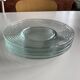 set of 5 transparent plates Pasari Indonesia