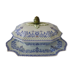 Plat et soupière en Gien