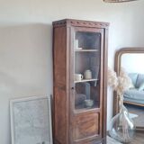 Glass-fronted Parisian wardrobe