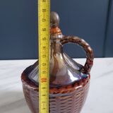 Iridescent ceramic carafe