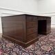 Large Antique English Desk Partnerdesk
