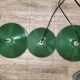 Enamelled sheet metal suspensions