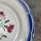 4 assiettes plates modele Gaulois, creil et montereau et Elorn, digoin sarreguemines, collector