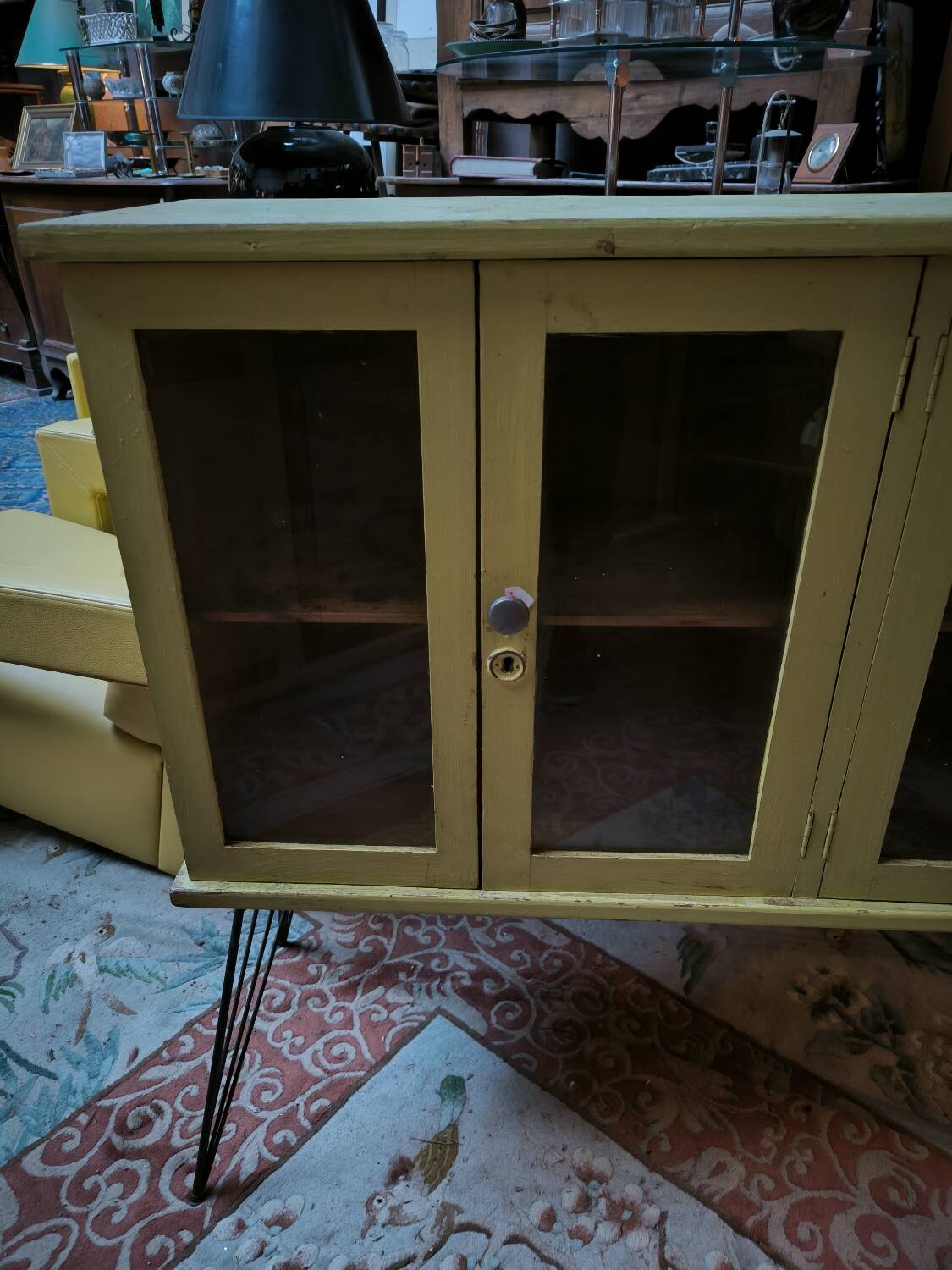 Small glass-fronted suite of rooms circa 1950