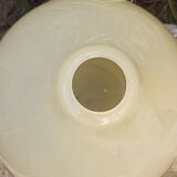 Murano vase in vintage cream glass 30 cm