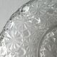 50-year-old carved glass serving plate