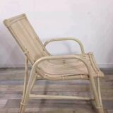 Rattan armchair