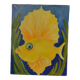 Oil on canvas sunfish