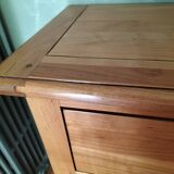 Modern cherry console table