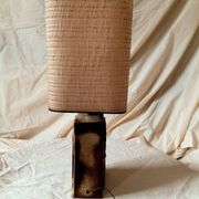 Lampe archers céramique 1980's