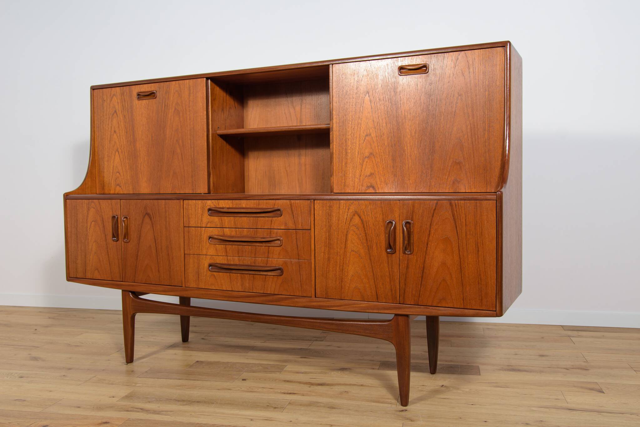 Mid-Century Model Fresco Sideboard in Teak by Victor Wilkins for G-Plan, 1960s