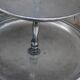 Two-tier silver-plated metal serving stand – Vintage style