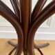 Porte manteau perroquet vintage bois brun