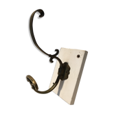 Porte manteau 1 patère laiton