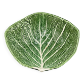 Grand Saladier Barbotine Feuille de Chou - Portugal Vintage P.777A