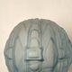 Art Deco glass and porcelain ball ceiling light