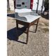 White marble dressing table
