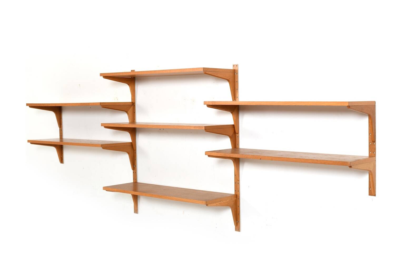 Shelf System in Oak by HG Furniture Denmark 1960s