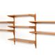 Shelf System in Oak by HG Furniture Denmark 1960s