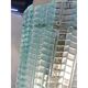 Sputnik Lantern Pendant in Transparent and Sanded Green-Whater Murano Glass