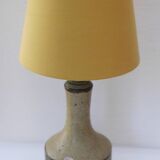 Vintage Danish Stoneware Pottery Table Lamp from Axella, 1970s