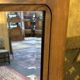 Art deco walnut mirror
