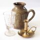 Brass candle holder