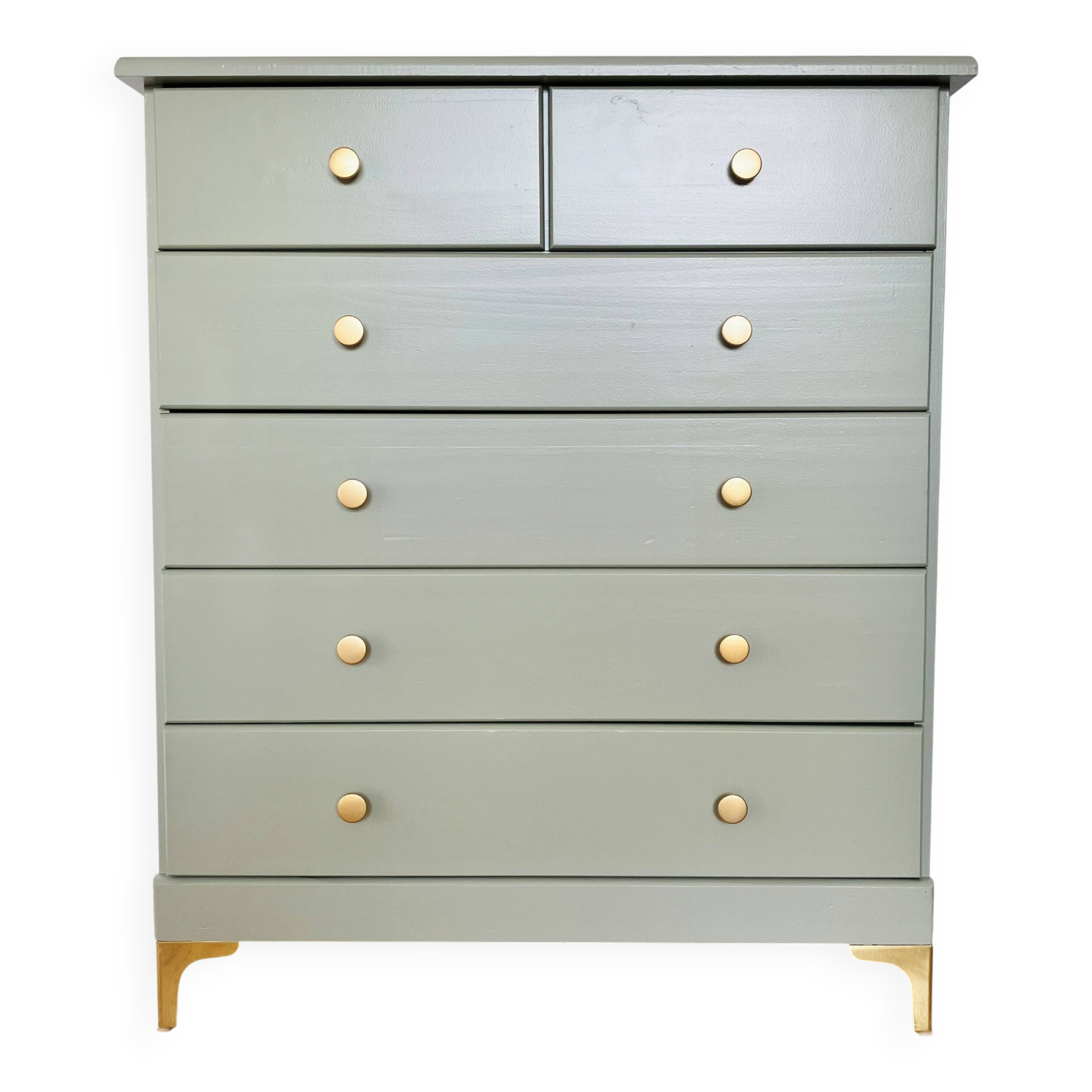 6-drawer chest in solid pine