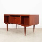 Teak desk, Danish design, 1970s, manufactured by AP Møbler Svenstrup