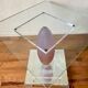 Selette table d’appoint design verre roche bobois