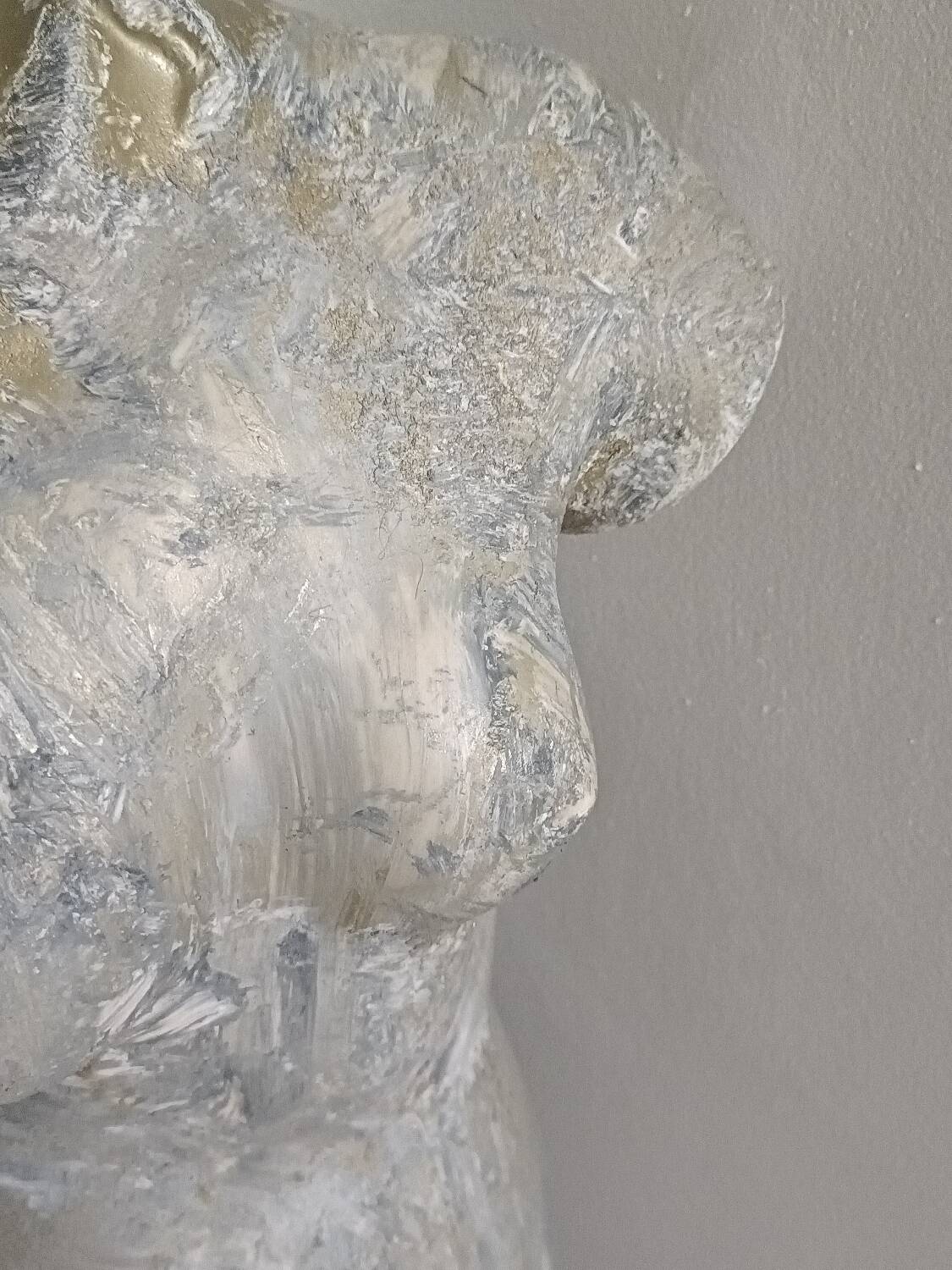 Bust of a woman, nude, antique style