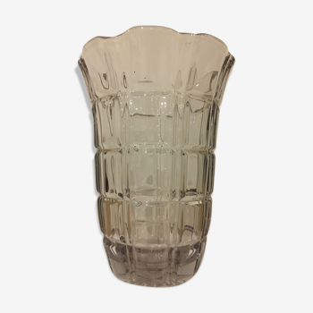 Years glass vase 70s