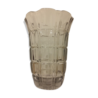 Vase en verre années 70'