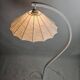Caprani floor lamp with graphic cocoon shade, Denmark, 1970s