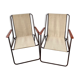 Set of 2 folding chairs