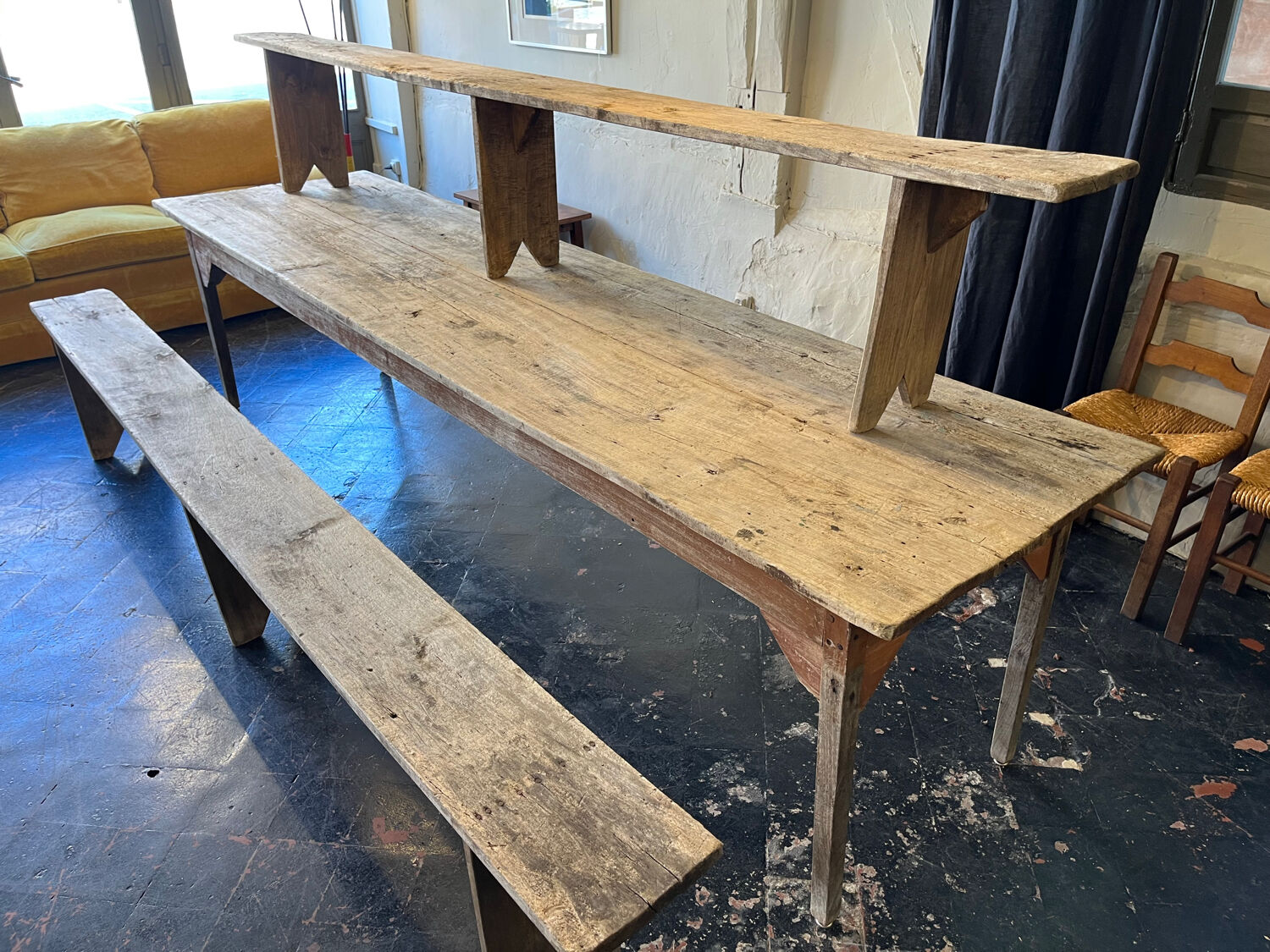 Large farmhouse table