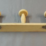 Wall-mounted coat rack