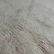 Beni Ouarain Berber rug in diamond pattern • Minimalist white elegance