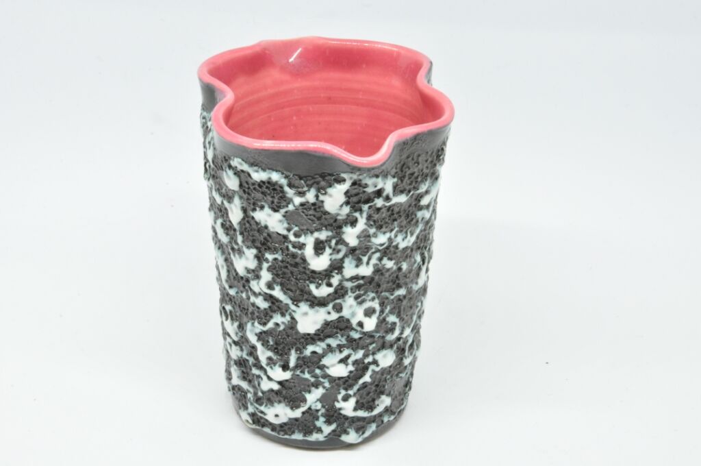 Vase Vallauris "fat lava" des années 50