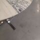 tulip table in marble and chrome metal italy 1970